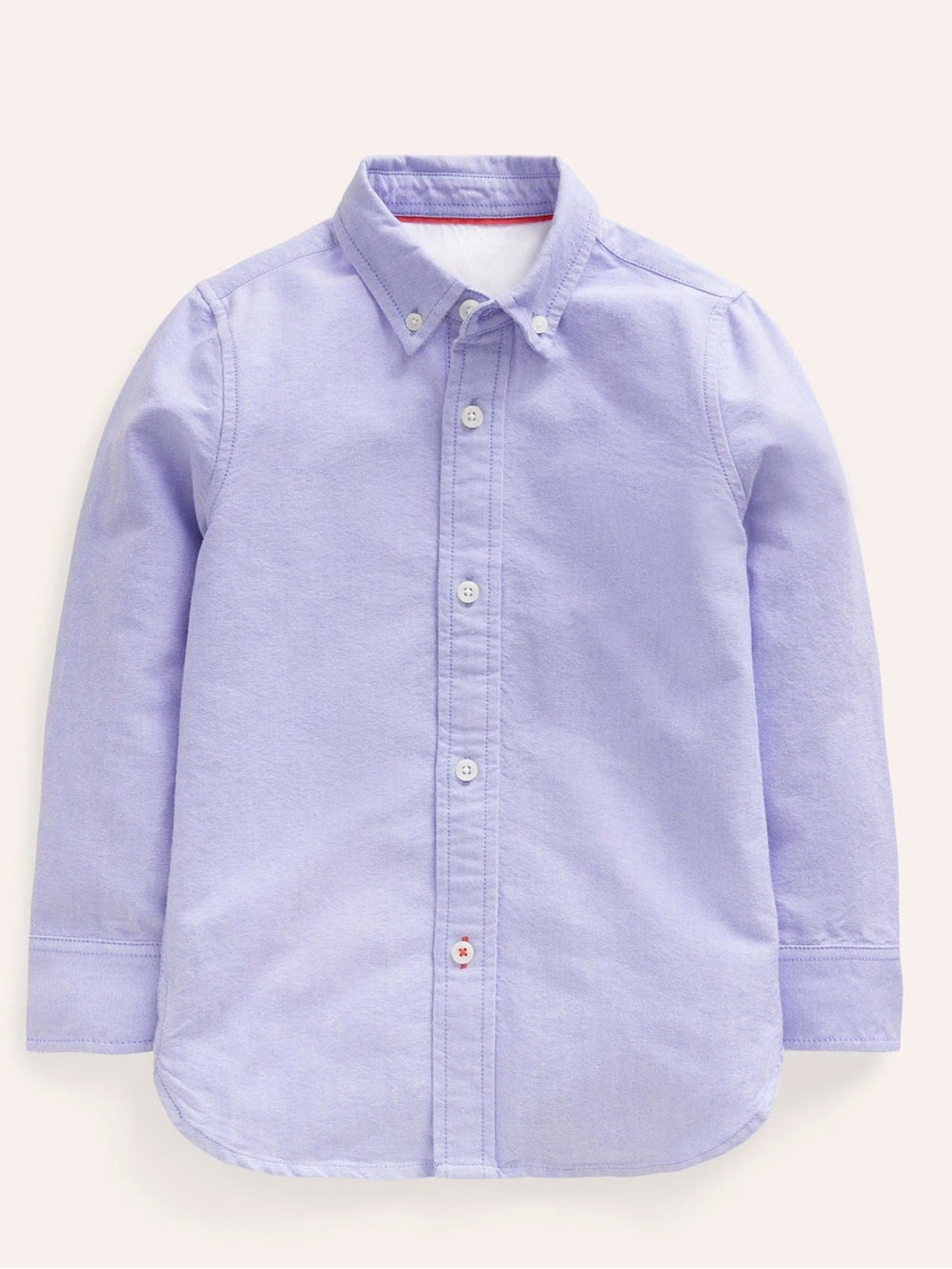 Mini Boden Light Blue Button-Down Oxford Shirt